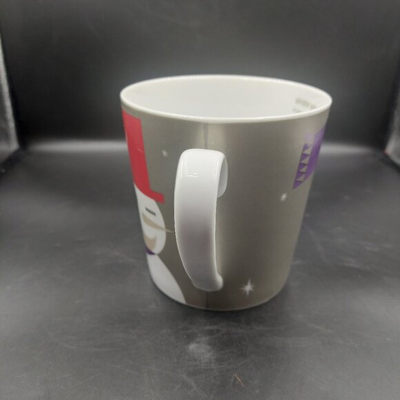 Starbucks 2011 Large Winking Snowman Winter Coffee Mug EUC "When We're Together" - Picture 4 of 6